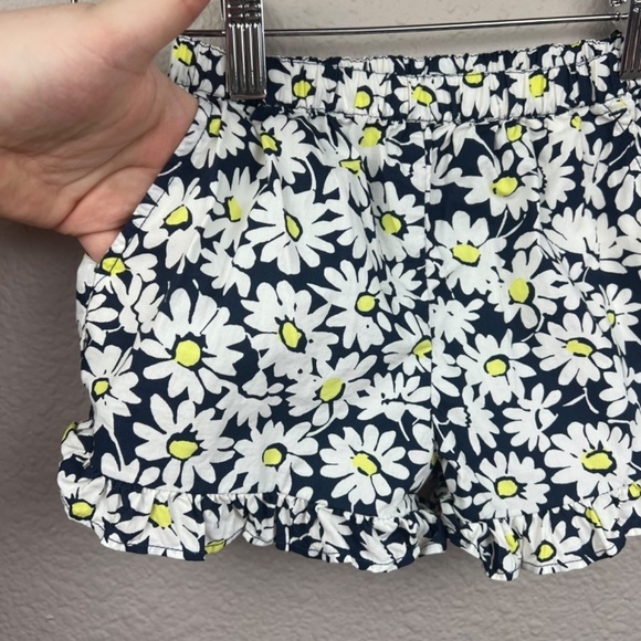 Crewcuts by J. Crew Girls' Ruffle Poplin Short in Daisy Print Sz 3 - Picture 4 of 4